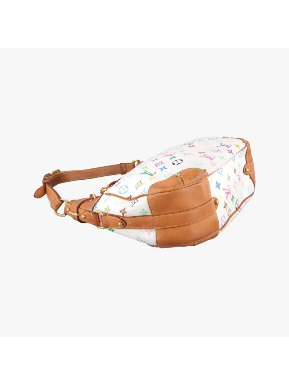 Louis Vuitton Greta Blanc Monogram Multicolor Shoulder Bag